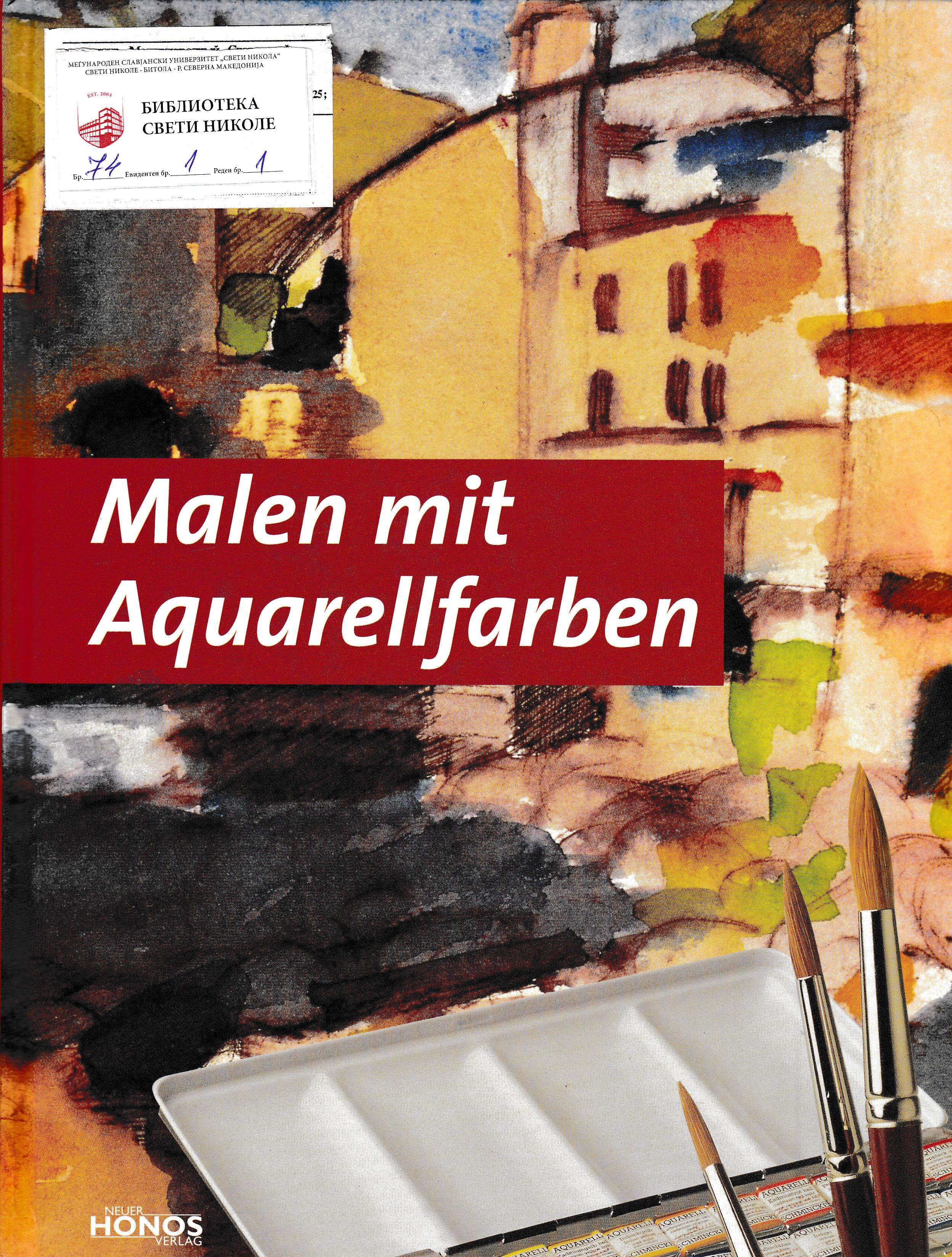 Malen mit Aquarellfarben